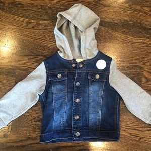 NWT! First Impressions baby Jean jacket.